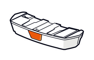 Аккумулятор литий-ионный (SD) 3,2 Ач для PFU 210e_KEMPPI AZIA